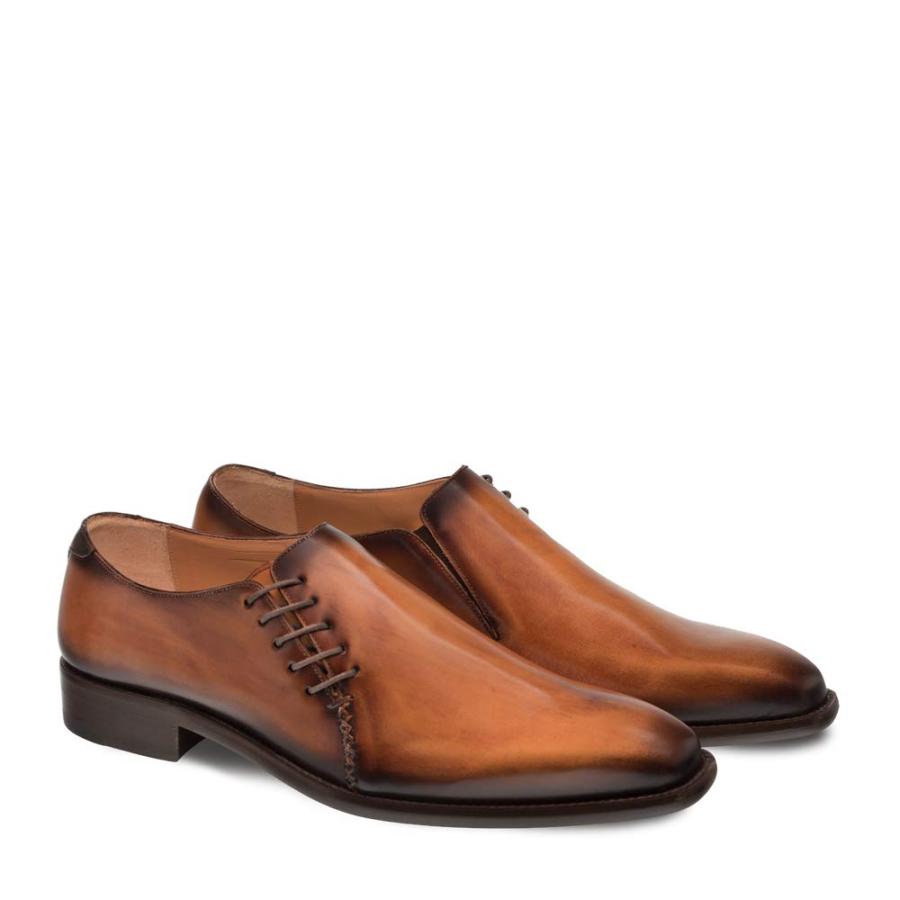 【並行輸入品】Mezlan Nicos Shoe   Men's Luxury Lace Ups, Handcrafted in Spain,の画像