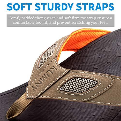 【並行輸入品】Plantar Fasciitis Flip Flops Men Orthotic Thong Sandals with Arc_7