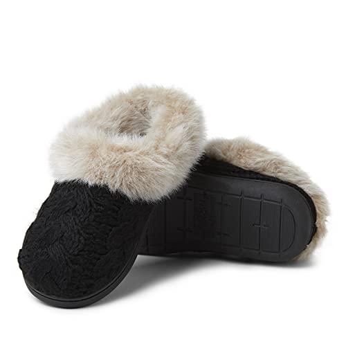 【並行輸入品】Dearfoams Claire , , M Dearfoams Women's Claire Chunky Knit Clogの画像