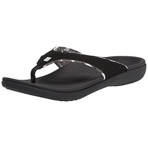 【並行輸入品】Spenco レディース ビーチサンダル, ブラック, 8 Wide Spenco Women's Flip Flop, Blac_1