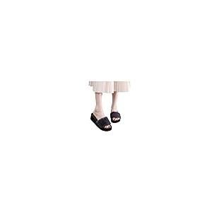 【並行輸入品】Aniywn Sandals Shoes for Women Flip Flop Slippers Casual Plush Wの画像