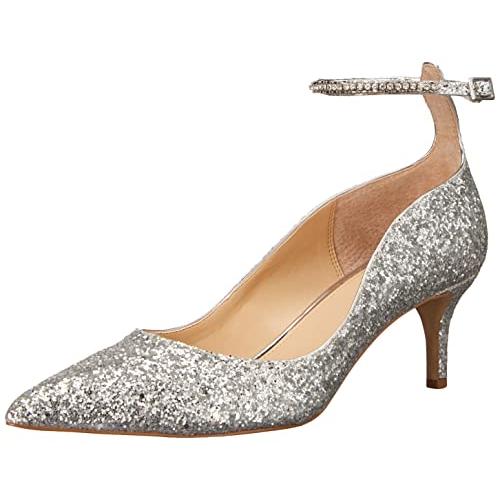 BADGLEY MISCHKA シルバー ハイヒールパンプス Amazon.com | Badgley Mischka Women's Autumn Pump, Azure Blue