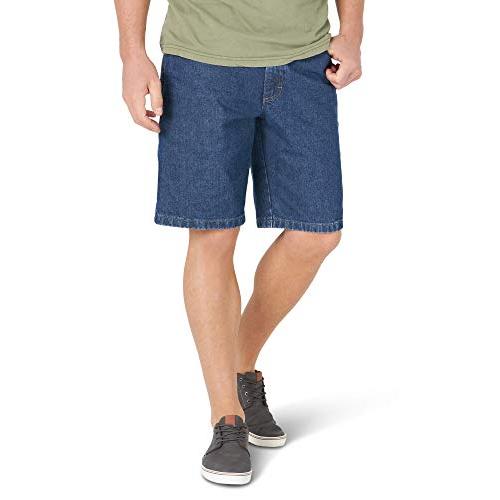 【並行輸入品】Wrangler Men's Relaxed Fit Carpenter Shorts (Dark Indigo， 30) Wra_1