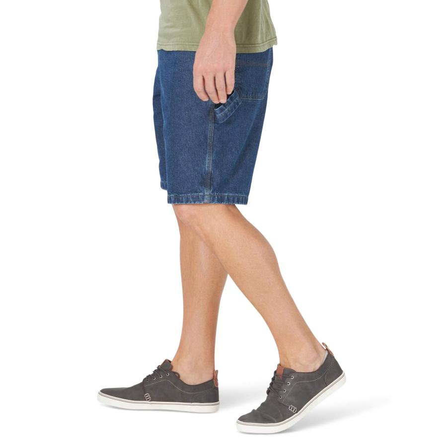 【並行輸入品】Wrangler Men's Relaxed Fit Carpenter Shorts (Dark Indigo， 30) Wra_3