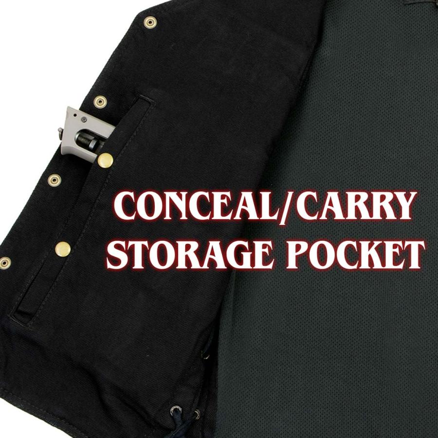 【並行輸入品】Milwaukee Leather DM1360 Men's Black Denim Motorcycle Biker Ride_9