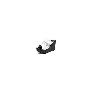 【並行輸入品】Enelauge Women's Platform Sandals High Heels Wedge Open Toe Slipの画像