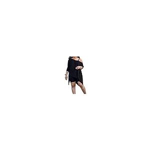 【並行輸入品】NRTHYE Women's 2 Piece Outfits Irregular Off Shoulder T shirts &