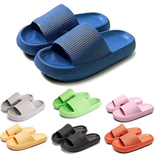 【並行輸入品】LELEBEAR Cloud Slides for Women and Men, Cloud Cushion Slides, Sの画像