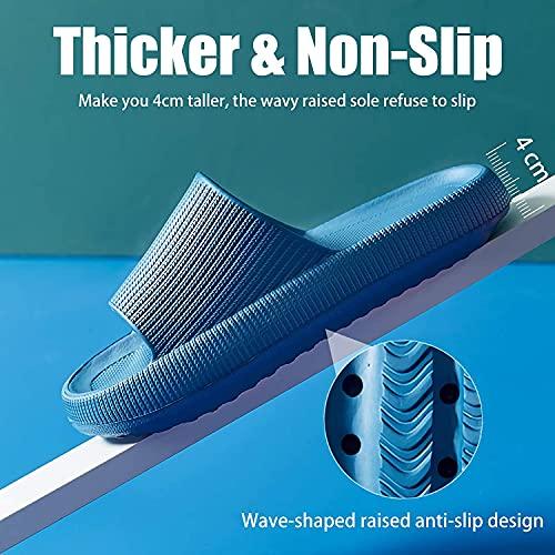 【並行輸入品】LELEBEAR Cloud Slides for Women and Men, Cloud Cushion Slides, Sの画像