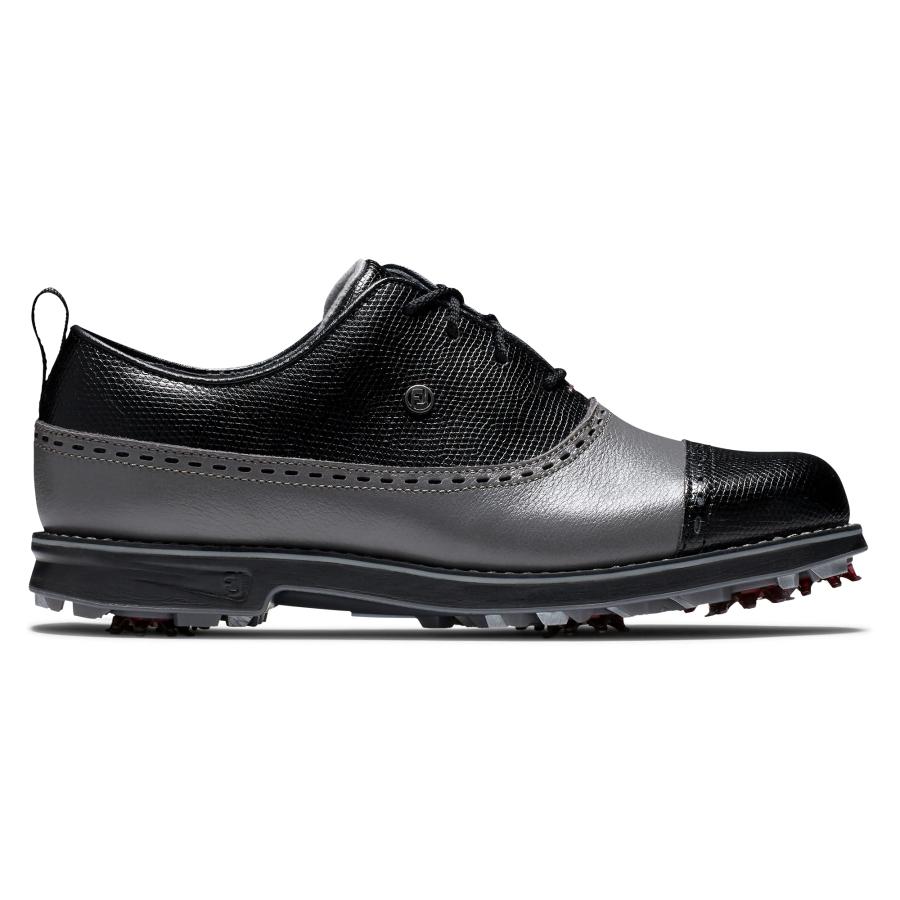 【並行輸入品】FootJoy Women's Premiere Series Golf Shoe, Charcoal/Black, 10の画像