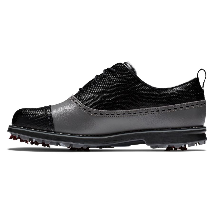 【並行輸入品】FootJoy Women's Premiere Series Golf Shoe, Charcoal/Black, 10の画像