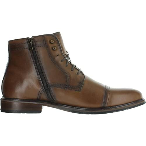 【並行輸入品】Johnston & Murphy メンズ XC フレックス ローリー キャップ トゥジップ ブーツ フルグレイン レザー クッシ_4