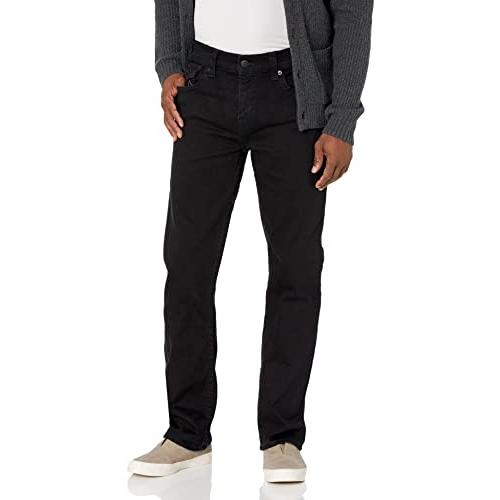 True Religion Rickyブラック デニムパンツ RICKY SUPER T STRAIGHT JEAN - Body Rinse Black | True Religion