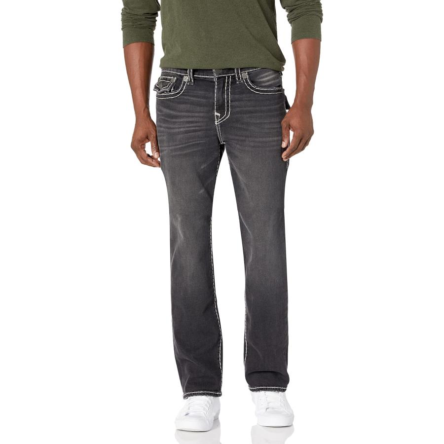 並行輸入品】True Religion mens Ricky Straight Leg Jeans, Dark