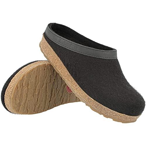 【並行輸入品】HAFLINGER GZL クロッグ, ブラック, 17 Women/15 Men HAFLINGER GZL Clog   Bl_7