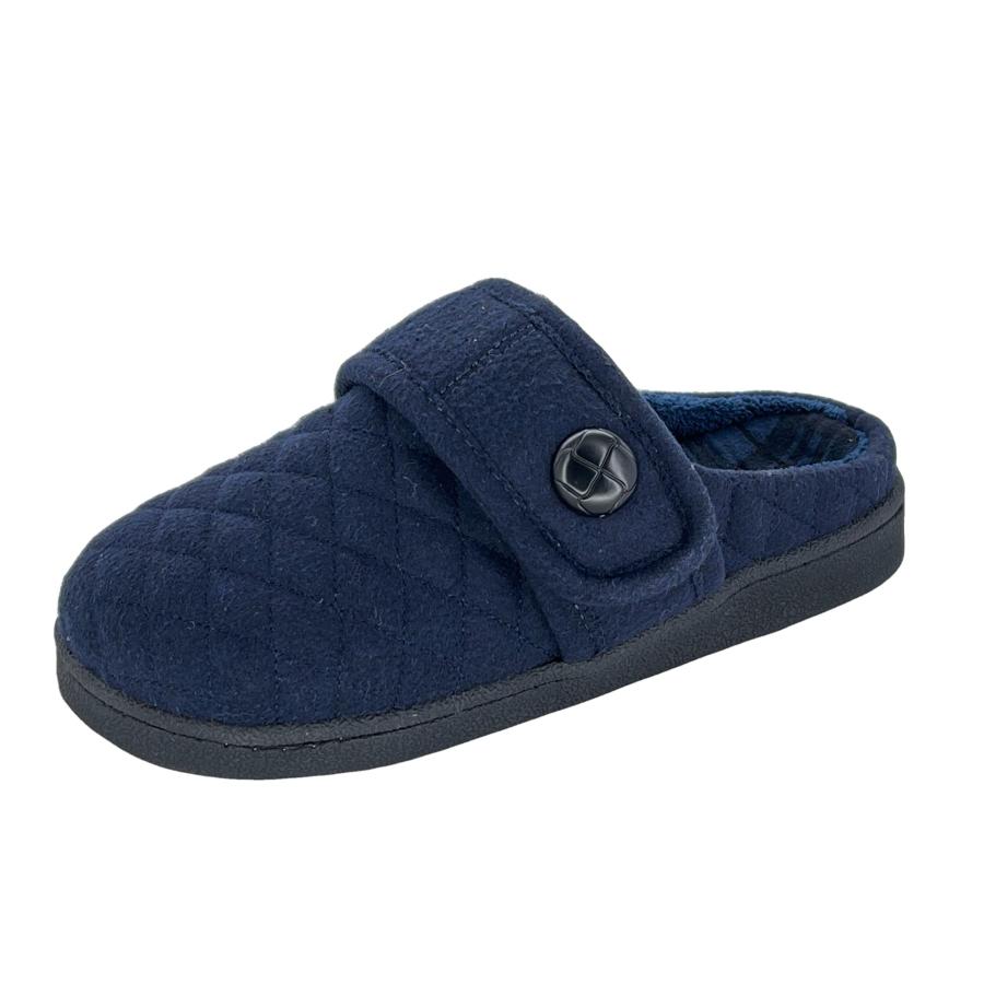 【並行輸入品】Clarks (クラークス) レディース キルトフェルトクロッグスリッパ JMS0783T   柔らかいフラシ天テリー裏地   屋