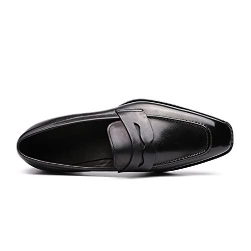 【並行輸入品】Rui Landed Men's Penney Loafer Advanced Custom Formal Shoes Squaの画像