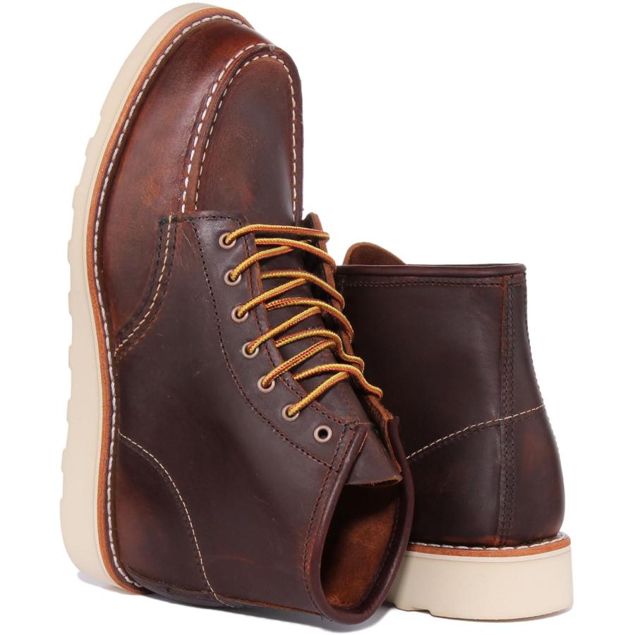 【並行輸入品】Red Wing レディース 6インチ モック、銅, コッパー, 9 Red Wing Heritage 6" Classic Mの画像