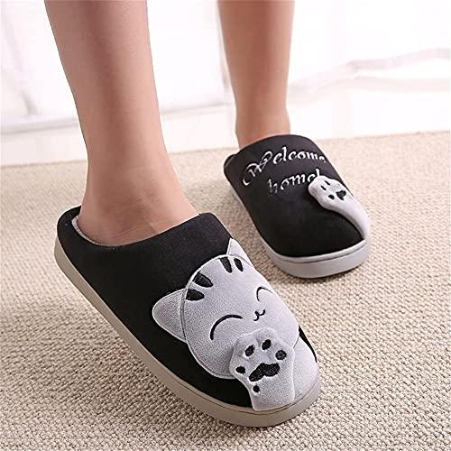 【並行輸入品】HengQiu Cute cat slippers Cartoon animal slippers Women slippersの画像