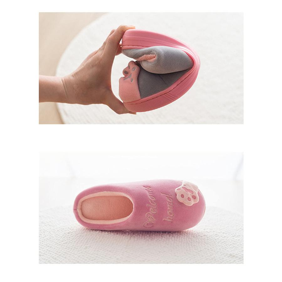 【並行輸入品】HengQiu Cute cat slippers Cartoon animal slippers Women slippersの画像