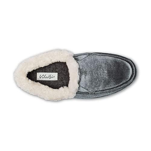 【並行輸入品】Ku'una Lanui OLUKAI Ku'una Lanui Women's Slipper, Soft Velvet \u0026 Dの画像
