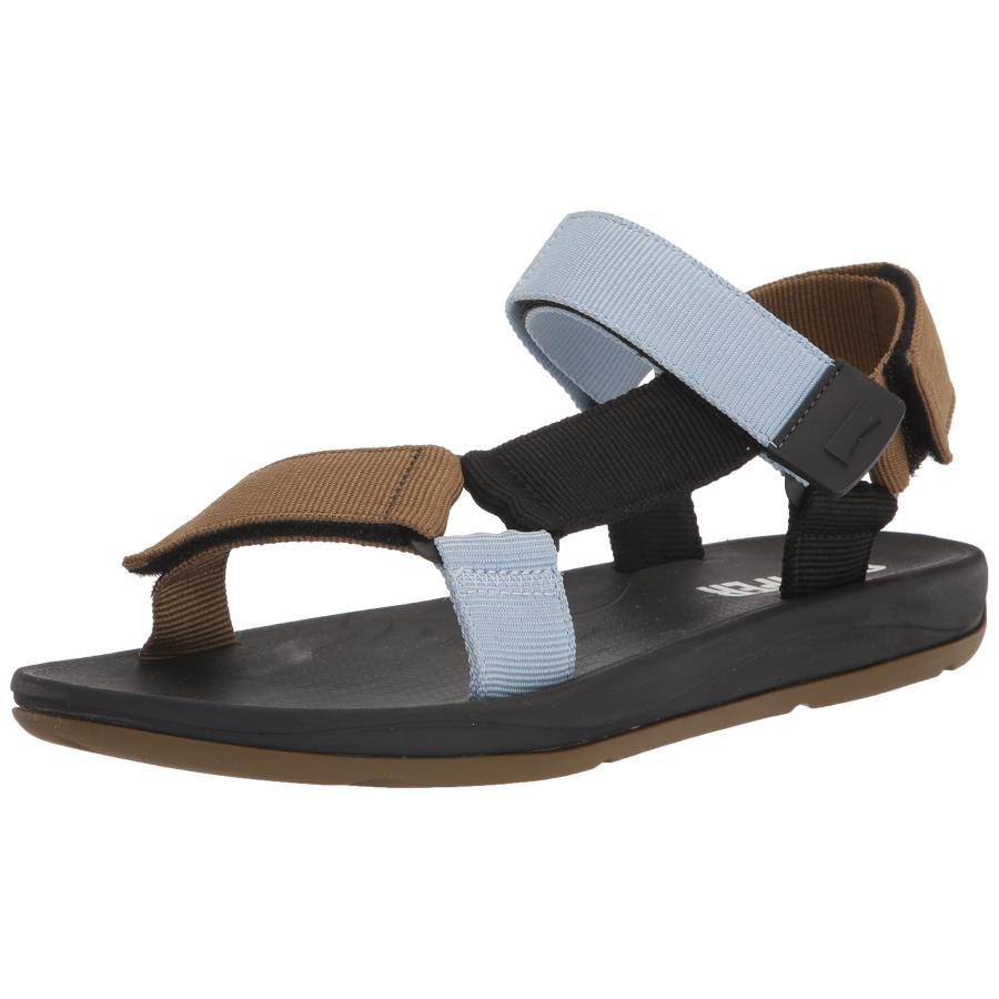 並行輸入品】Camper メンズ Tストラップサンダル, マルチ アソート, 9