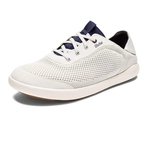 【並行輸入品】[FUFSAWS] OLUKAI Moku Pae Men's Boat Shoes, No Tie Laces & Stretcの画像