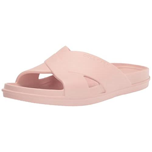 【並行輸入品】コールハーン レディース スライドサンダル， ピーチホイップラバー， 7 Cole Haan Women's FINDRA Poo