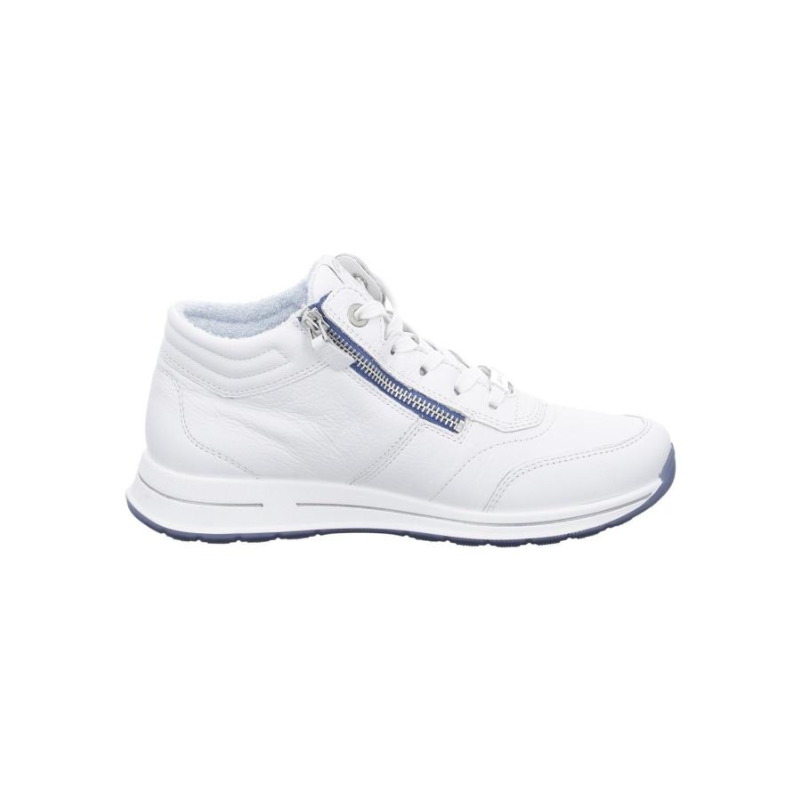 【並行輸入品】ARA Women's Low Top Sneakers, Weiss, 7 Wideの画像