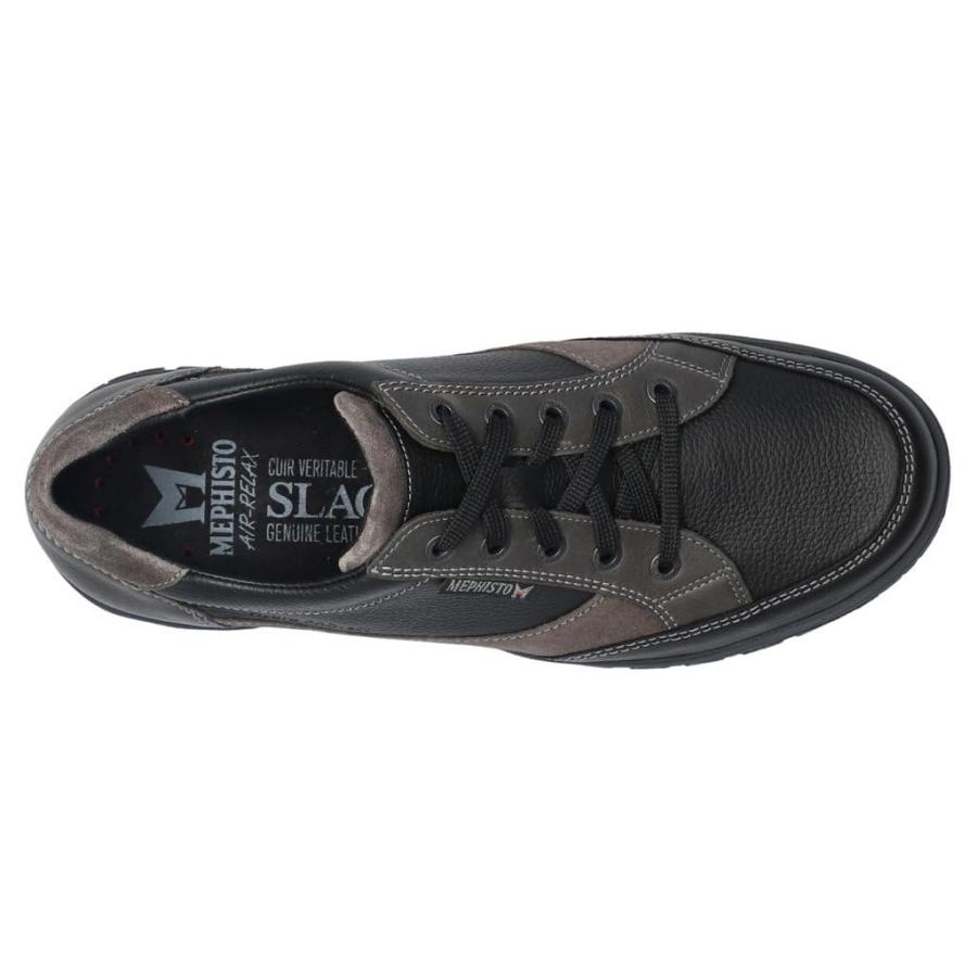 【並行輸入品】Mephisto Men's Paco Sneaker, Black Nevada, 9.5の画像