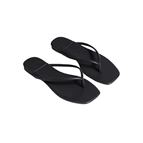 【並行輸入品】FOWT Women’S Snakeskin Pattern Flip Flops Arch Support Slippersの画像