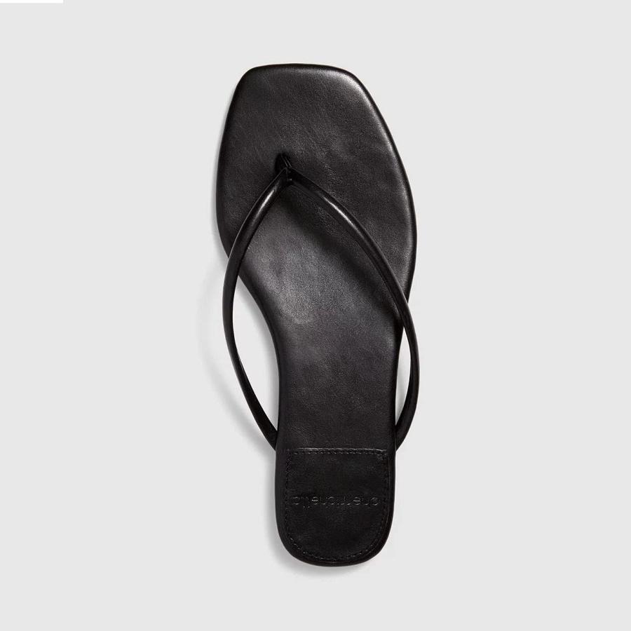 【並行輸入品】FOWT Women’S Snakeskin Pattern Flip Flops Arch Support Slippersの画像