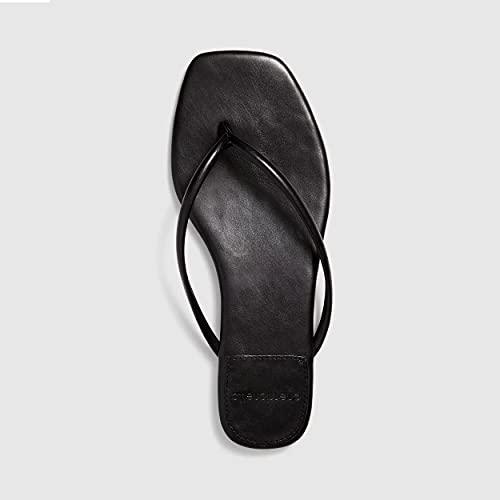 【並行輸入品】FOWT Women’S Snakeskin Pattern Flip Flops Arch Support Slippersの画像