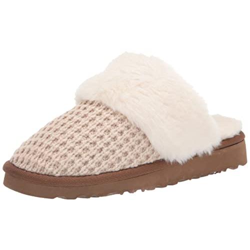 【並行輸入品】UNIONBAY Women's Love Slipper， Natural Sweater， 10_1