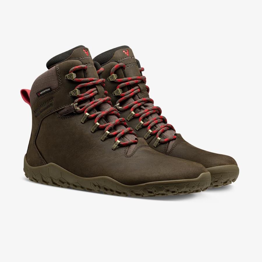 【並行輸入品】Vivobarefoot Tracker II FG, Womens Leather Hiking Boot with Bareの画像