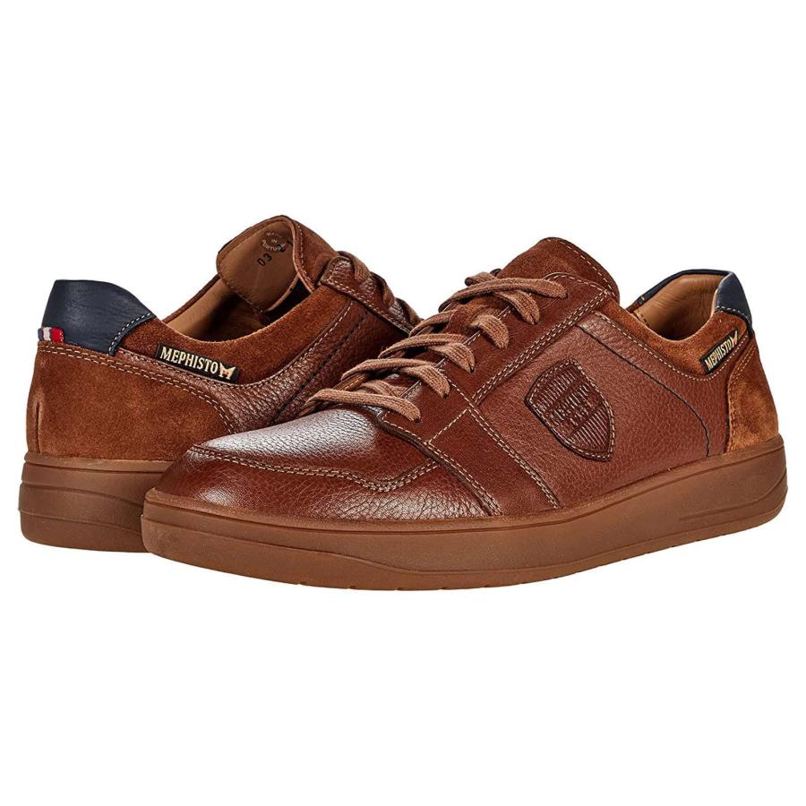 【並行輸入品】Mephisto メンズ Hugh スニーカー, ヘーゼルナッツ, 11 Mephisto Men's Hugh Sneaker,の画像
