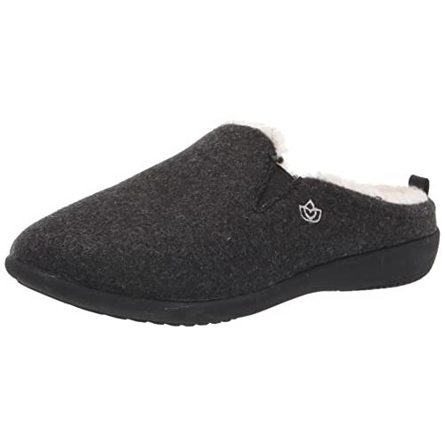 【並行輸入品】Spenco レディース ダンディースリッパ, ブラック, 10 Spenco Women's Dundee Slipper, B_1