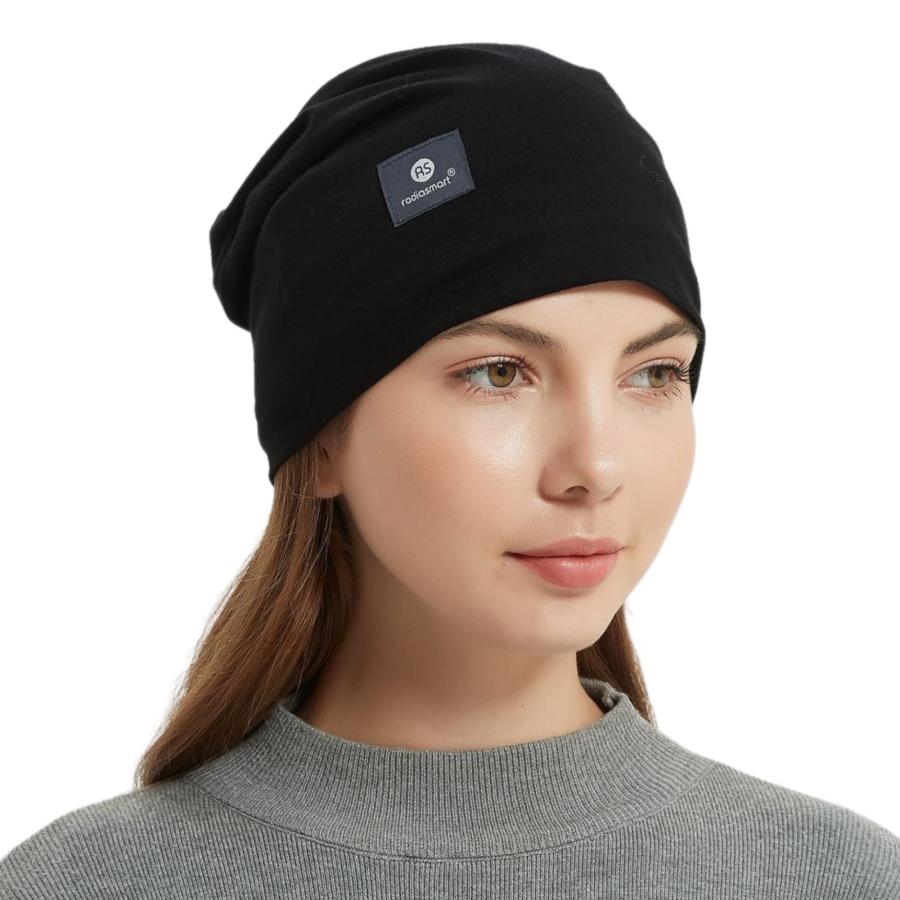 EMF Shielding Beanie, 5G RF WiFi Protection, Skull Cap Jiibva Protection Hat Slouch Beanie for Women Men, 5G, 4G  main image 4