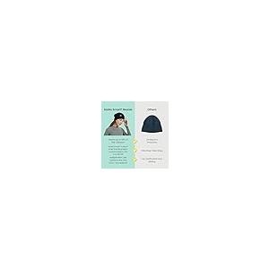 EMF Protection Slouch Beanie, RF Shielding, WiFi Protection, Brain Coat 並行輸入品】Radia Smart EMF Protection Slouch Beanie, 5G  main image 3