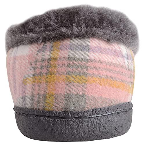 【並行輸入品】ABSOLUTE FOOTWEAR Womens Slip On Traditional Tartan Checked Faux_7
