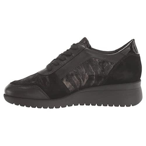 【並行輸入品】Mephisto Womens Iasmina Leather Black Trainers 7.5 USの画像