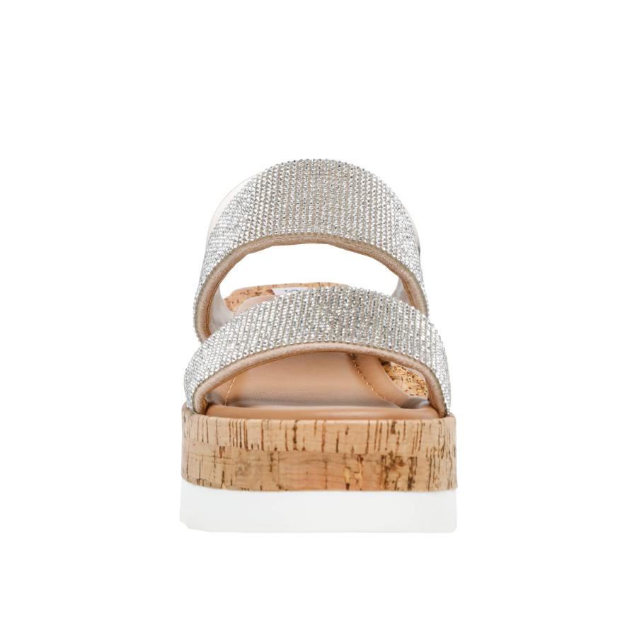 【並行輸入品】Steve Madden レディース Defuse エスパドリーユウェッジサンダル， ラインストーン。， 10 Steve Mad_3