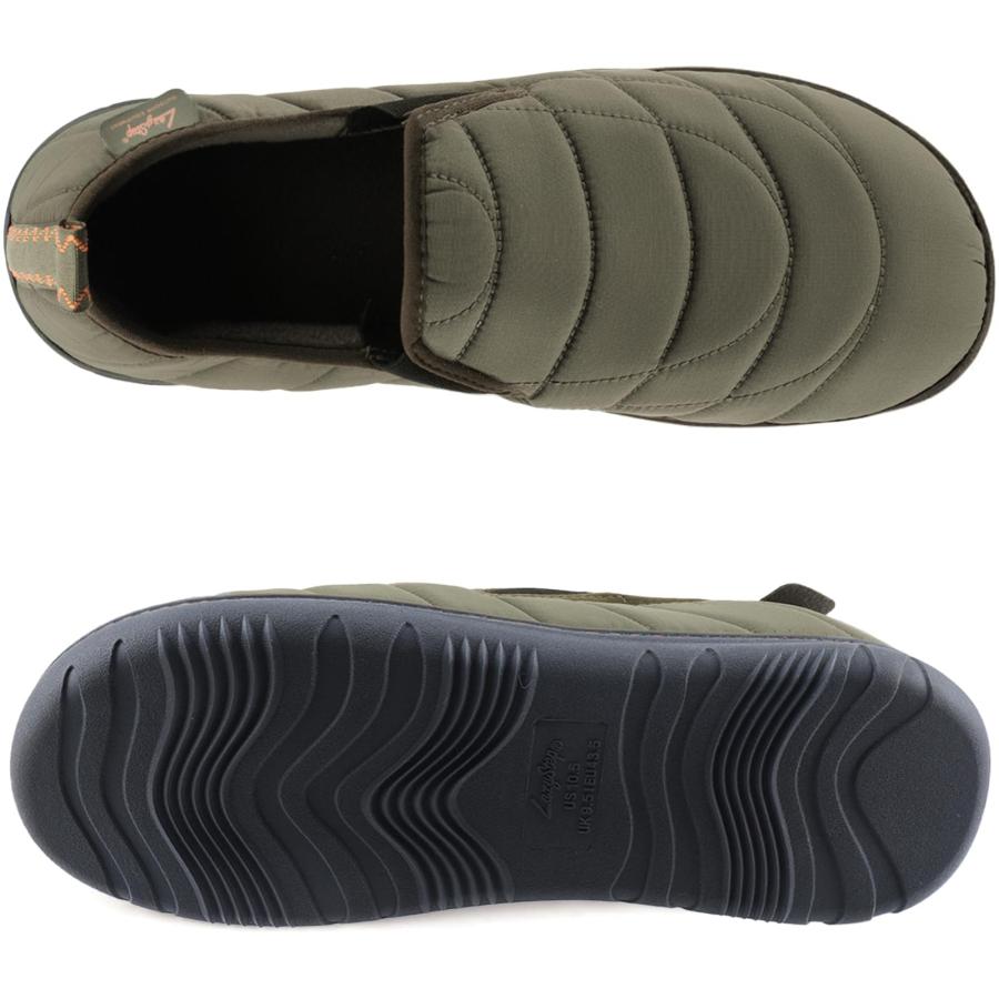 【並行輸入品】LazyStep メンズ 耐水性スリッパ 快適な低反発素材 スリップオン 屋内 屋外 ハウスシューズ, オリーブ, 11 12 L_6