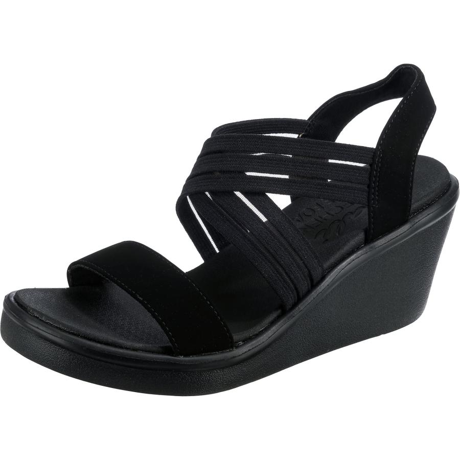 Skechers レディース Rumblers-Queen B ウェッジサンダル Women's SKECHERS Rumblers - Queen B | Zappos.com