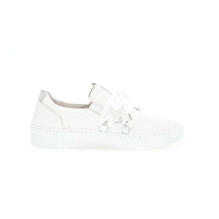 【並行輸入品】Gabor Women's 8333321 Sneaker Weiss/Silber UK 5.5 / US 8の画像
