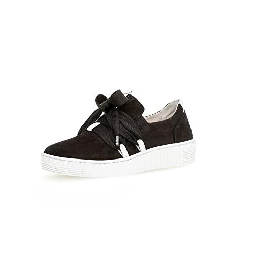 【並行輸入品】Gabor Women's 8333317 Sneaker Schwarz/Weiss UK 6 / US 8.5の画像
