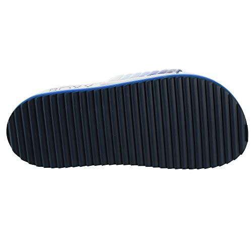 【並行輸入品】Roxy Slippy Jess, バハブルー, 24 Roxy Slippy Jess Baha Blue 8 M_7