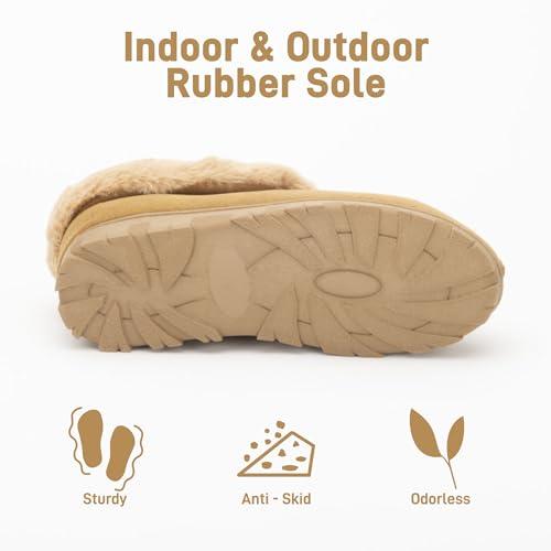 【並行輸入品】Happy Touch Women's Luxury Micro Suede Faux Fur Fleece Lining Sl_4