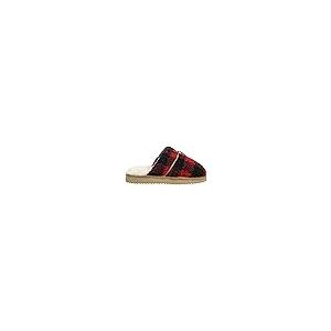 【並行輸入品】IZOD レディース スリッパ ダナ シェルパ スカッフ スリッパ レッド Sサイズ (レディース 5~6)~XL (レディース_5