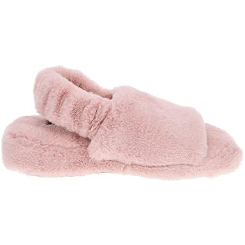【並行輸入品】RACHEL Rachel Roy レディーススリッパ ルビープラッシュスリングバックスリッパ Sサイズ (レディースサイズ 5_4